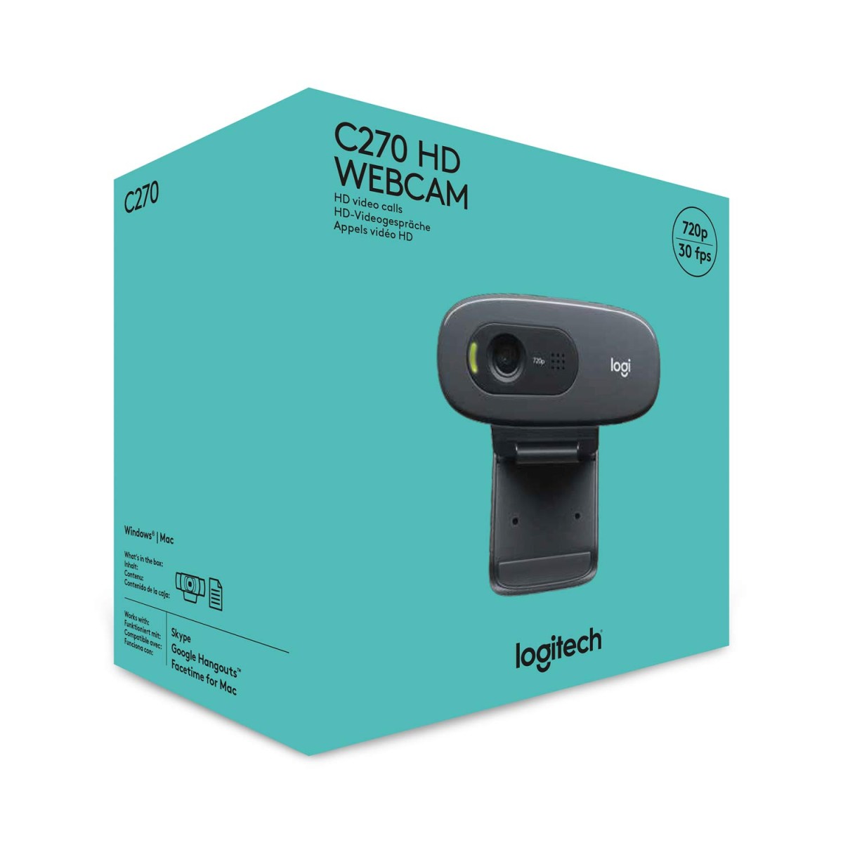 Logitech C270 HD Web Camera Logitech C270 HD Web Camera