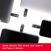 SanDisk Ultra Dual Drive Go USB Type C Pendrive for Mobile Black, 128 GB, 5Y-SDDDC3-128G-I35 SanDisk Ultra Dual Drive Go USB Type C Pendrive for Mobile Black, 128 GB, 5Y-SDDDC3-128G-I35