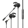 Cosmic Byte CB-EP-05 Gaming Earphone with Detachable Microphone for PC, PS4, Mobiles, Tablets (Black)