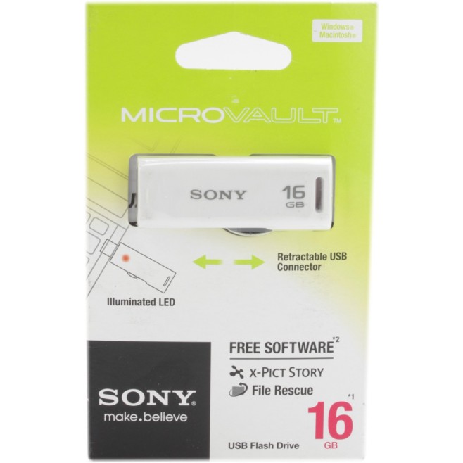Sony Micro Vault Tiny 16GB USB Pen Drive
