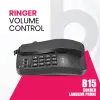 Beetel B15 Basic Corded Landline Phone B15 BLACK
