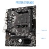 MSI A520M-A PRO Motherboard AMD Ryzen 3000 3rd Gen AM4 DDR4 M.2 USB 3.2 Gen 1 HDMI, Micro ATX 7C96-001R