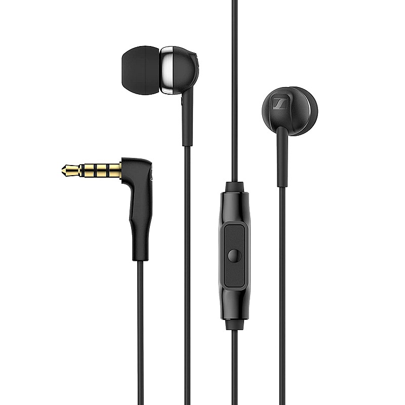 Sennheiser CX 80s in Ear Earphone with Mic Black