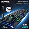 Ant Esports MK3400W V2 Mechanical Pro World of Warship Edition Wired RGB Gaming Keyboard with Blue Switches