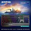 Ant Esports MK3400W V2 Mechanical Pro World of Warship Edition Wired RGB Gaming Keyboard with Blue Switches