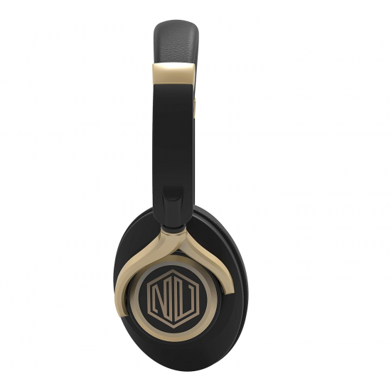 Nu Republic Starboy W Wired Headset Gold and Black, Wired over the head