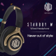 Nu Republic Starboy W Wired Headset Gold and Black, Wired over the head