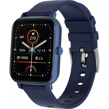 Noise Icon Buzz 1.69" Display with Bluetooth Calling Built-In Games Voice Assistant Smartwatch Blue Strap Regular (unbox)