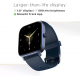 Noise Colorfit Icon 2 1.8'' Display with Bluetooth Calling AI Voice Assistant Smartwatch Blue Strap Regular