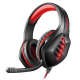 Cosmic Byte GS430 Gaming Headphone, 7 Color RGB LED and Microphone for PC, PS5, Xbox (Red)