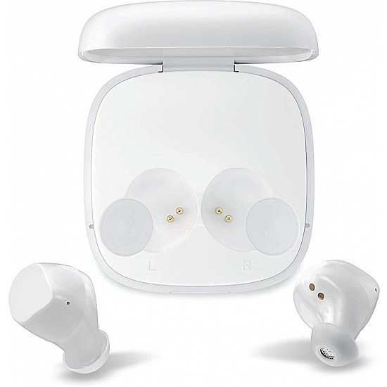 Tecno Hipods H2 True Wireless Earphones with Real Stereo Sound 24 Hrs of Music TWS- White