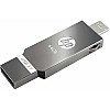 HP HPFD302M 64GB OTG Flash Drive (Sliver)