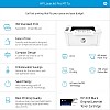 HP Laserjet Pro M17a Single-Function Laser Printer, USB connectivity, Compact Design