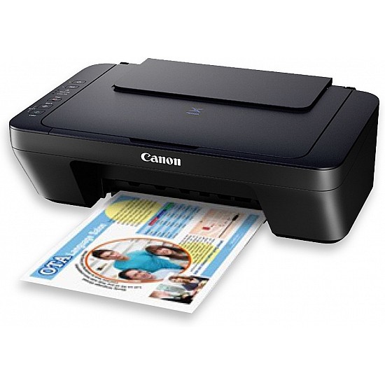 canon Pixma e470 All-in-one inkjet printer (black)