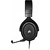 Corsair HS50 PRO Stereo Gaming Headset Lightweight Noise-Cancelling Detachable Microphone Black