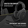 Corsair HS50 PRO Stereo Gaming Headset Lightweight Noise-Cancelling Detachable Microphone Black