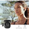 Nokia T3110 Hybrid Active Noise Cancellation Bluetooth Headset Charcoal Black True Wireless