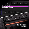 HyperX Alloy HX-KB5ME2-US Core RGB Membrane Gaming Keyboard (Black)