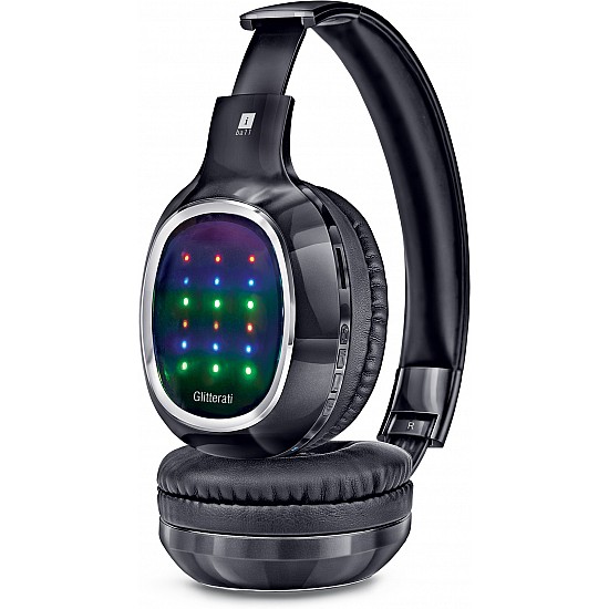 IBall Glitterati Bluetooth Headset with LED(Black) 