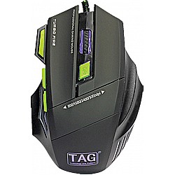 TAG 7D PRO Gaming Mouse and Pad - 7 Buttons Pro Gamer Mouse-