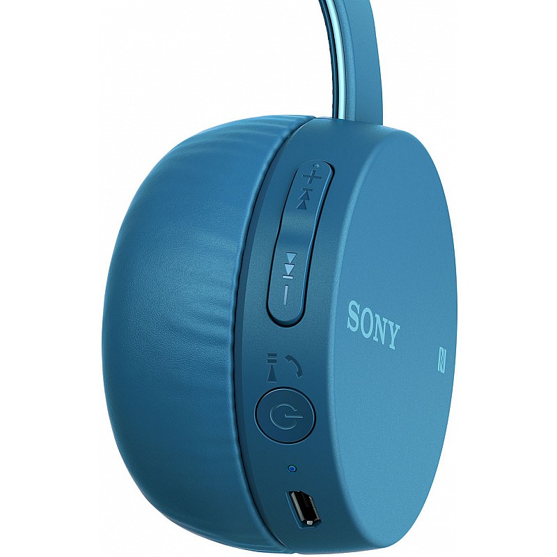 Sony WH-CH400 Wireless Headphones Blue