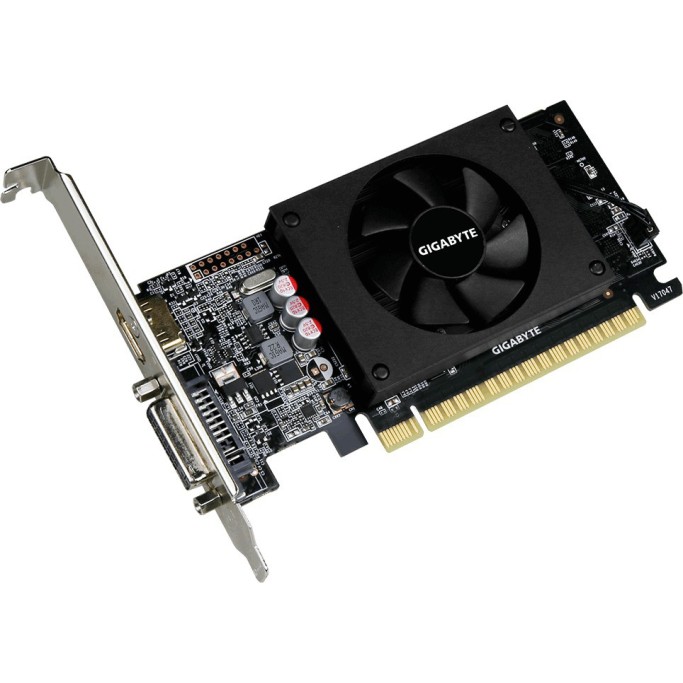 Gigabyte Geforce GT 710 2GB DDR5 Graphics Card (GV-N710D5-2GL)-