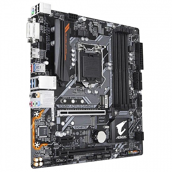 Gigabyte B360M AORUS Gaming 3 Socket 1151/H370/DDR4/S-ATA Motherboard - Black