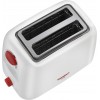 Maharaja Whiteline Viva 750-Watt Pop-up Toaster (Red and White)