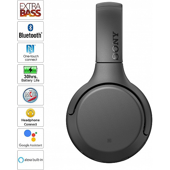 Sony WH-XB700 Wireless  Bluetooth On Ear Headphone with Mic 