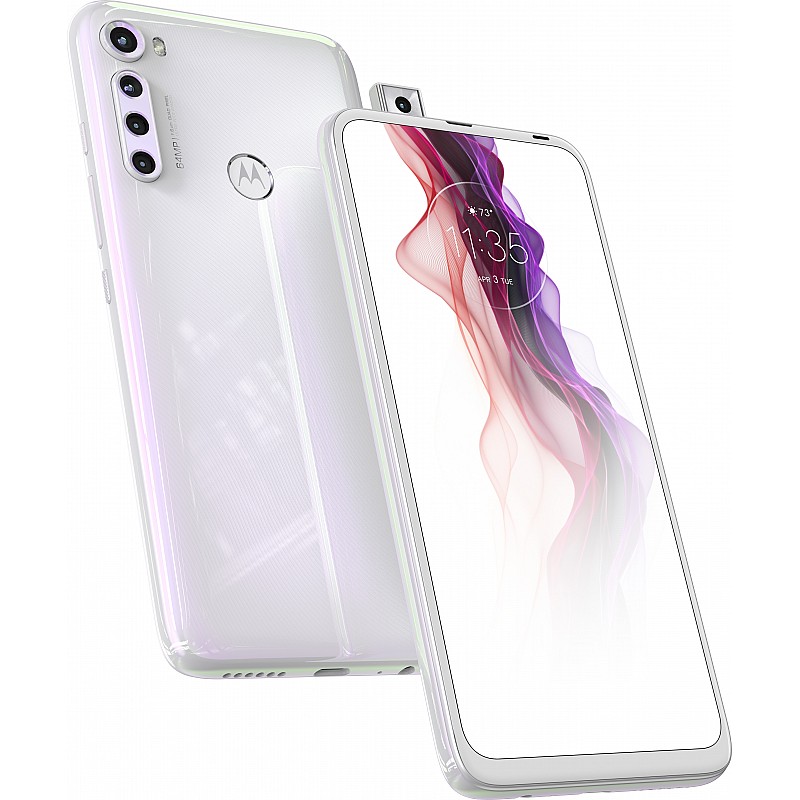 MOTOROLA One Fusion+ (Moonlight White, 128 GB)   (6 GB RAM)