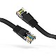 RJ45 Cat-6 Ethernet Patch/LAN Cable -3Feet (0.9Meters),Black-