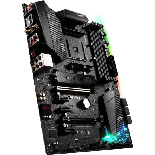 MSI Nvidia B450 Gaming PRO Carbon MAX WiFi ATX Gaming Motherboard- MSI Nvidia B450 Gaming PRO Carbon MAX WiFi ATX Gaming Motherboard-