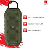 iBall Musi Rock 16 Watt Truly Wireless Bluetooth Portable Outdoor Speaker (Dark Green)