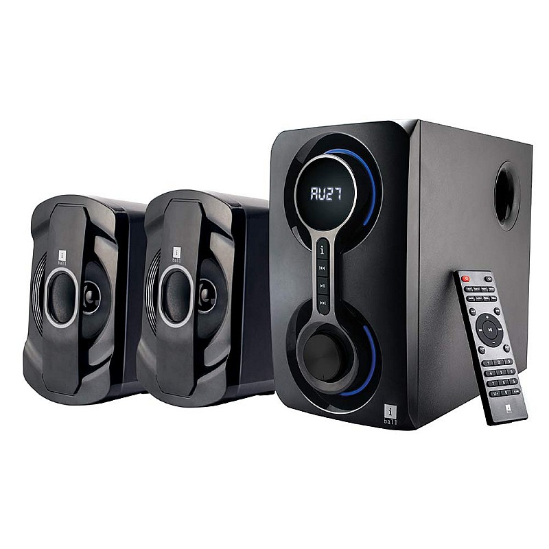 iBall Thunder 40 Watt 2.1 Channel USB Multimedia Speaker (Black)