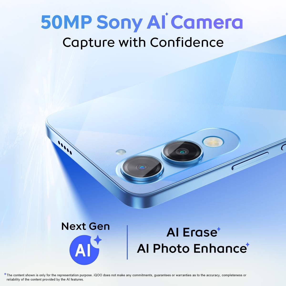 iQOO Z10 Lite 5G Titanium Blue, 6GB RAM, 128GB Storage iQOO Z10 Lite 5G Titanium Blue, 6GB RAM, 128GB Storage