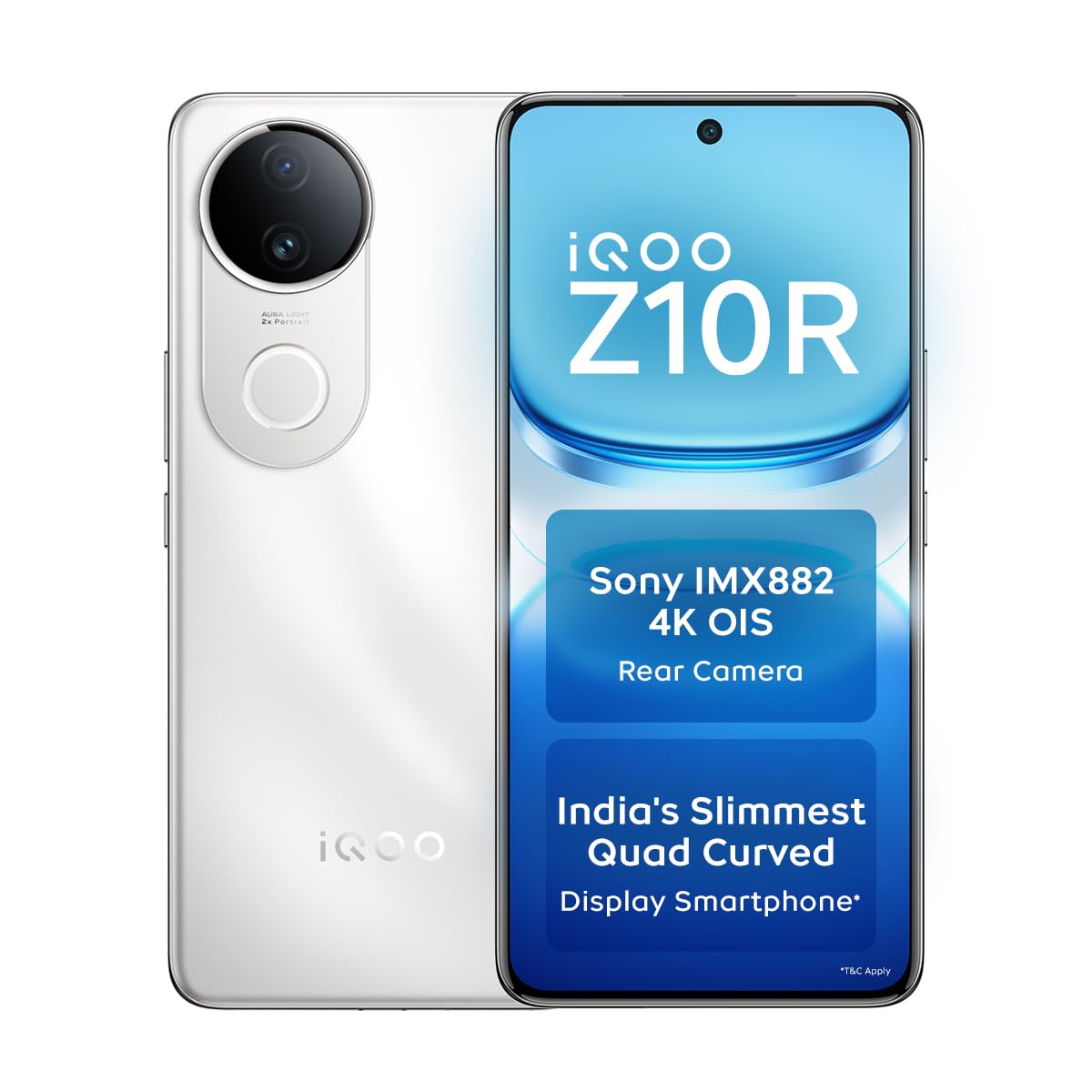 iQOO Z10R 5G Aquamarine, 8GB RAM, 128GB Storage iQOO Z10R 5G Aquamarine, 8GB RAM, 128GB Storage