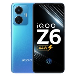 iQOO Z6 44W by vivo (Lumina Blue, 6GB RAM, 128GB Storage) Refurbished 