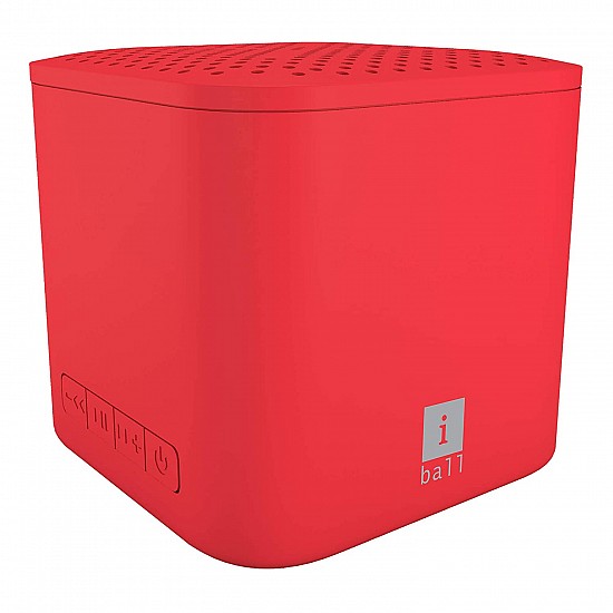 iBall Musi Cube X1 Wireless Ultra-Portable Bluetooth Speakers with FM | Micro SD Card Slot & Built-in Mic