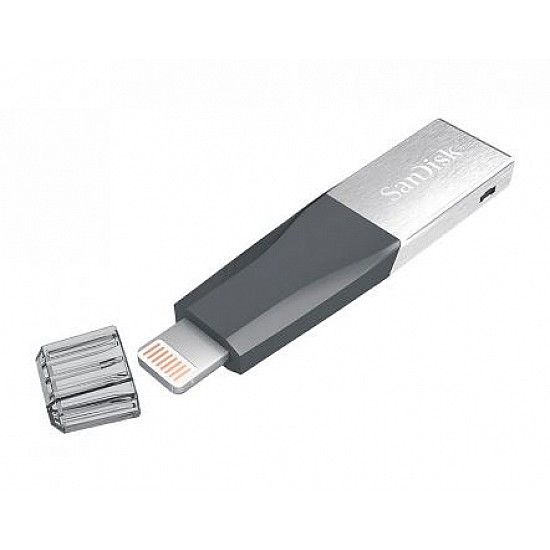 SanDisk iXpand Mini 128GB USB 3.0 Flash Drive for iPhone and Computer