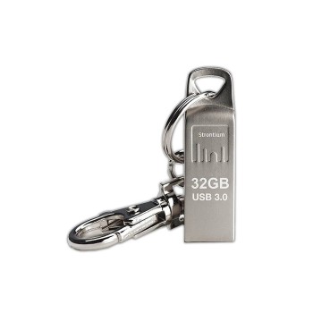 Strontium Ammo 32GB 2.0 USB Pen Drive (Silver) SR32GSLAMMO-1