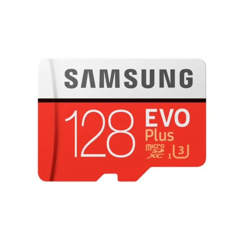 SAMSUNG EVO Plus 128 GB SD Card Class 10 100 MB/s Memory Card With Adapter