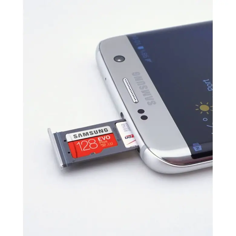 SAMSUNG EVO Plus 128 GB SD Card Class 10 100 MB/s Memory Card With Adapter