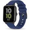 Pebble Spark 1.7 inch Bluetooth Calling, HD Display with SPO2, HR Monitor Smartwatch (Blue Strap, Free Size)
