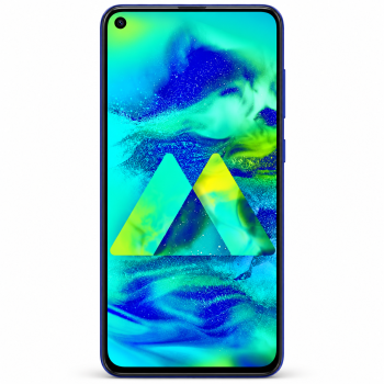Samsung Galaxy M40 Midnight Blue, 6GB RAM, 128GB Storage refurbished-