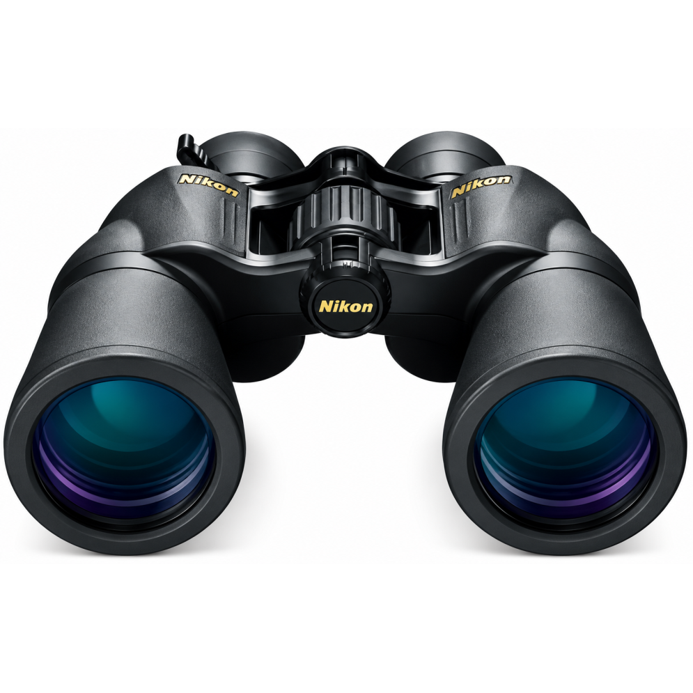 NIKON 8252 Aculon A211 10-22x50 Zoom Binocular (Black) Digital Spotting Scope (40 mm , Black)