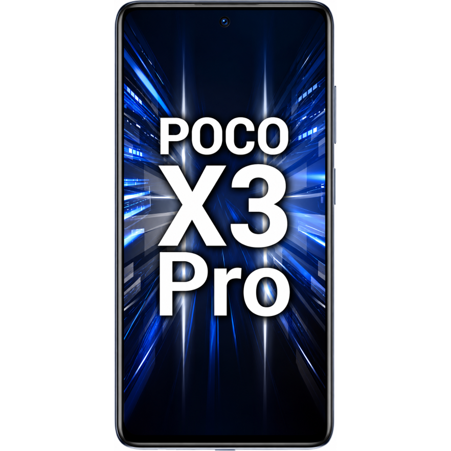 refurbished Poco X3 Pro Graphite Black, 6GB RAM, 128GB Storage-