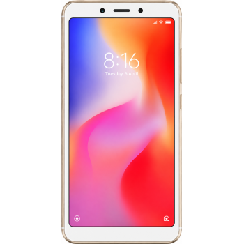 Redmi 6a Gold, 2GB RAM, 32GB Storage refurbished