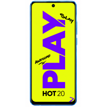 Infinix HOT 20 Play (Luna Blue, 64 GB) (4 GB RAM) refurbished