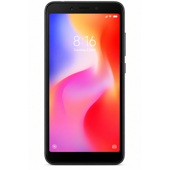 Redmi 6 (Black, 64 GB) (3 GB RAM) refurbished