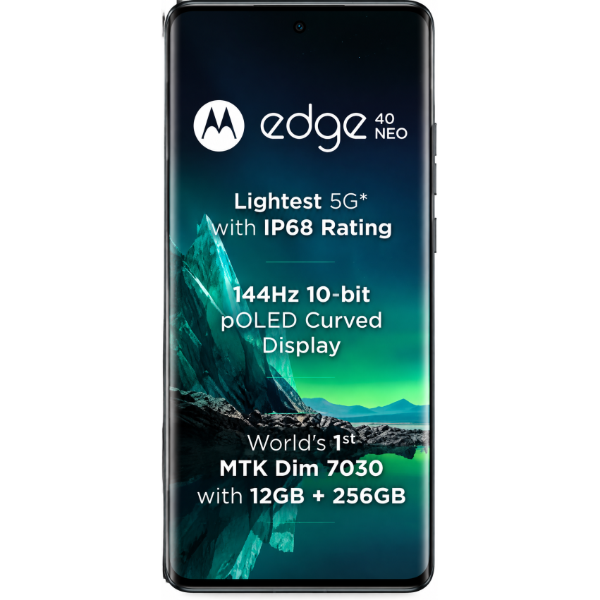 Motorola Edge 40 Neo (Black Beauty 12 GB RAM 256 GB Storage refurbished